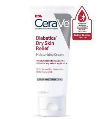 CeraVe Diabetics Dry Skin Relief Moisturizing Cream