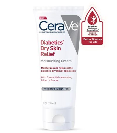 CeraVe Diabetics Dry Skin Relief Moisturizing Cream